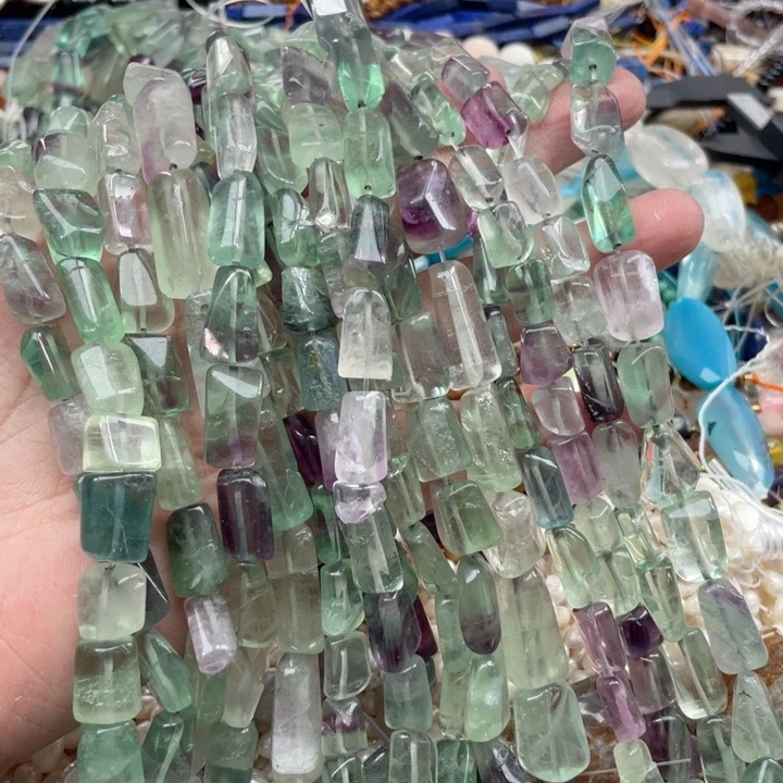 玛瑙/玉髓合金珠宝半成品一条8-12mm个别有瑕萤石