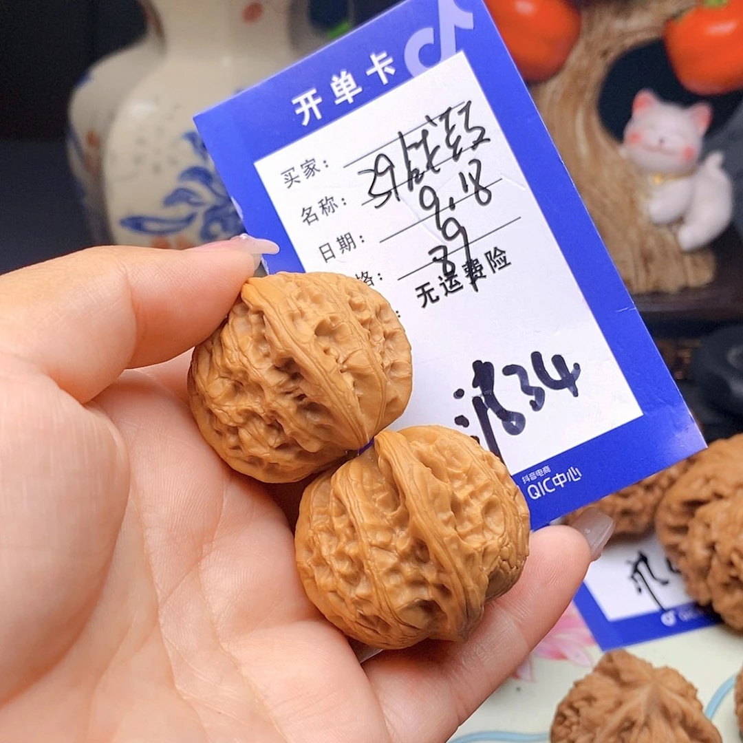 【闪购商品】把件文玩核桃文玩核桃战鼓34