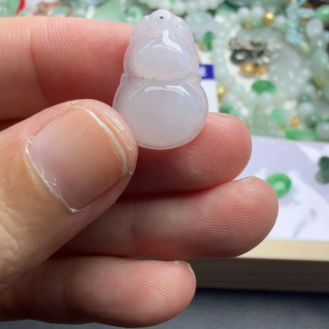 翡翠未镶嵌颈饰006