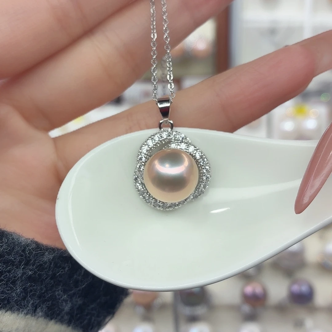 淡水珍珠合金颈饰F