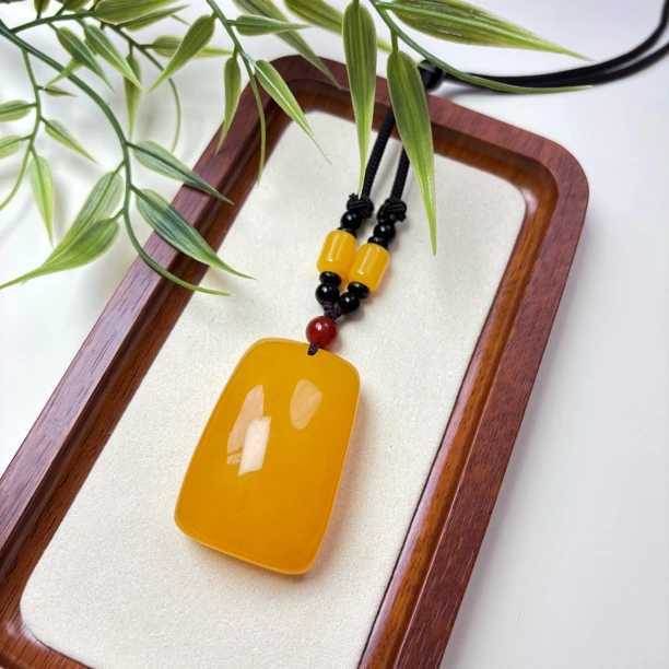 W044 藏族精工打磨  无事牌吊坠