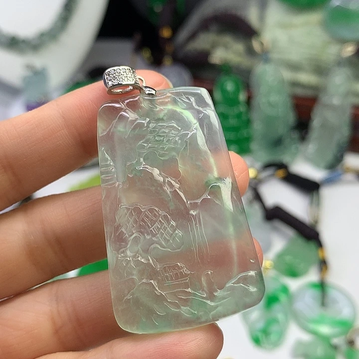 颈饰未镶嵌翡翠源头