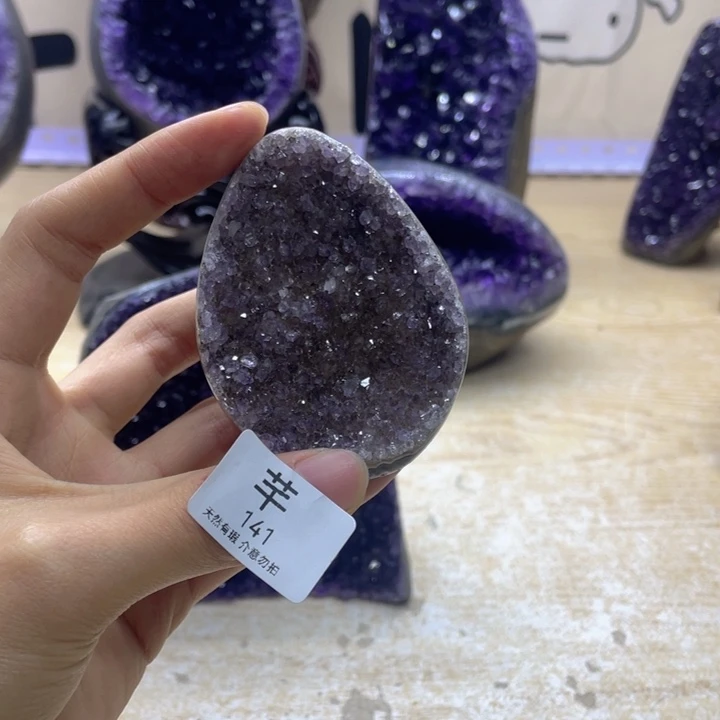 未镶嵌珠宝半成品紫晶