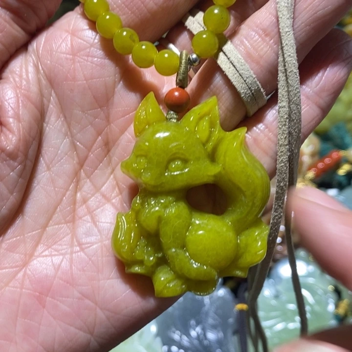 岫玉岫玉吊坠未镶嵌