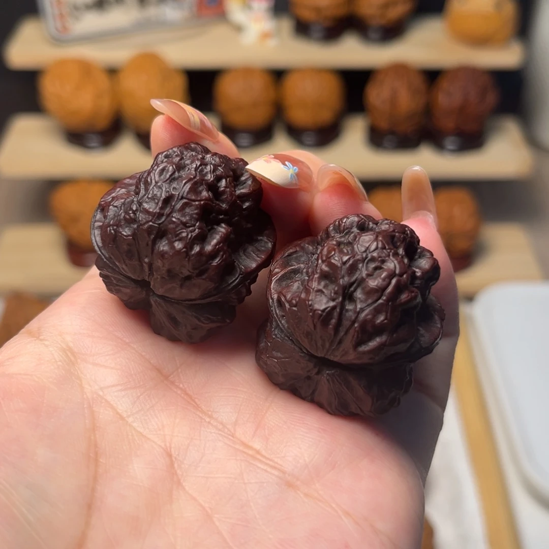 文玩核桃把件3x血麒麟34