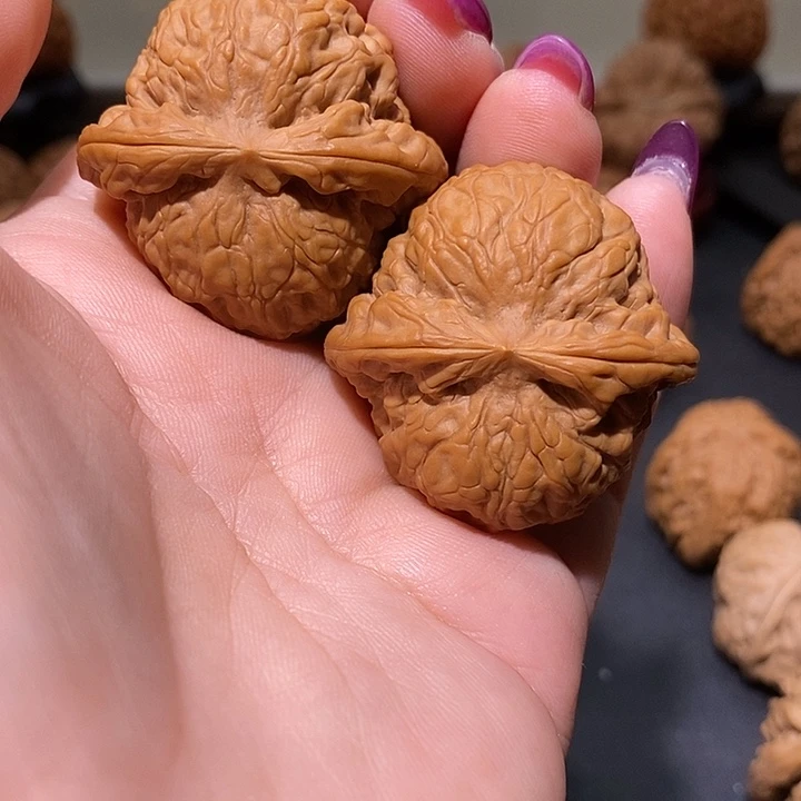 把件文玩核桃38.5多肉球宝