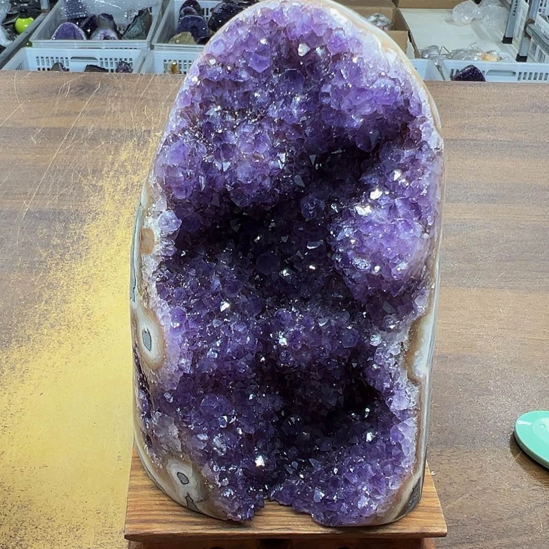 紫晶摆件未镶嵌福利