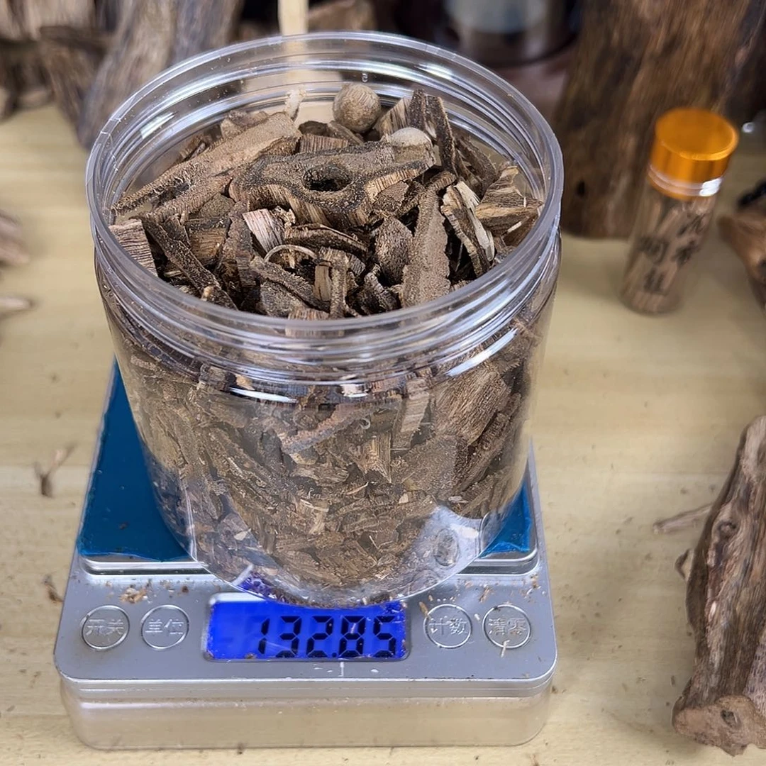 香料绿奇楠100克边角料