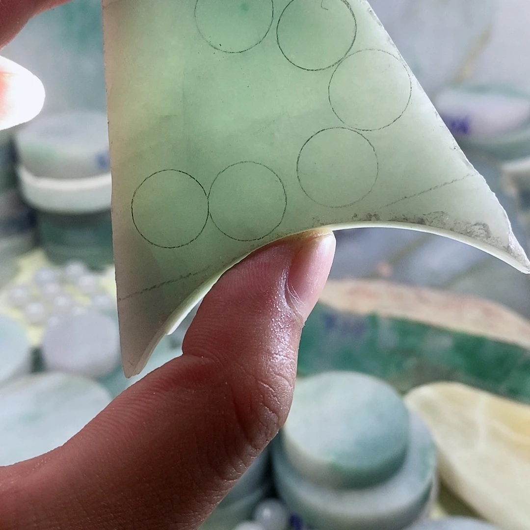 翡翠散珠天然缅甸翡翠a货15