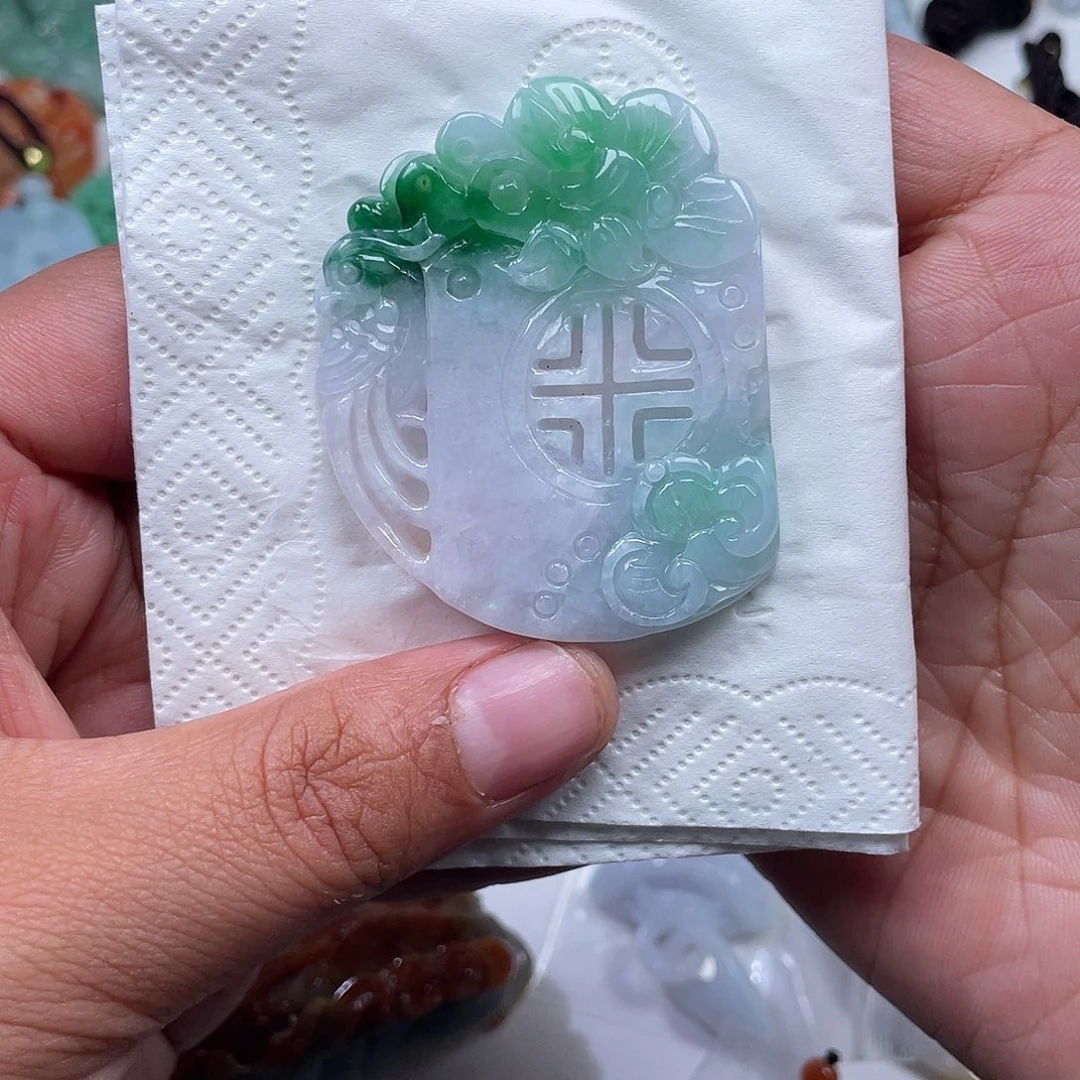 颈饰未镶嵌翡翠翡玉缘翡翠