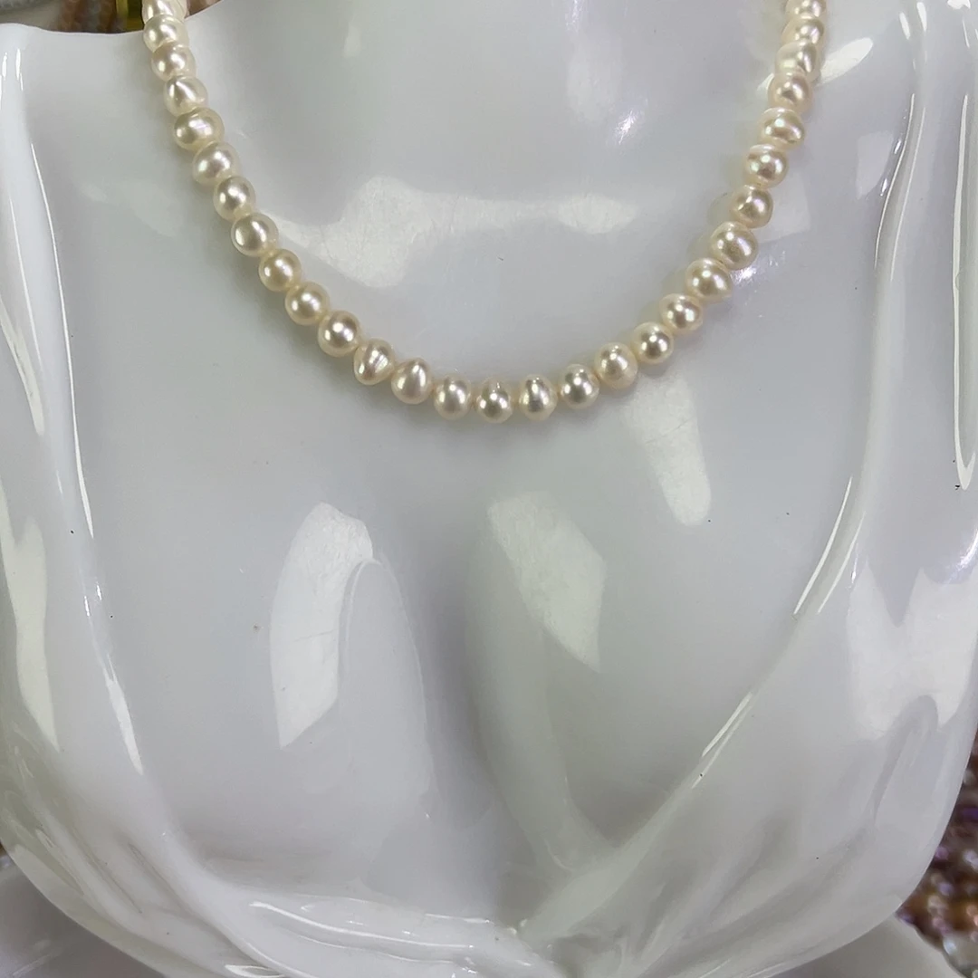 手绳钛钢淡水珍珠