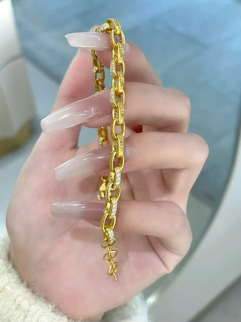 云珑珠宝甄选 足金999 时尚手链 总重出售
