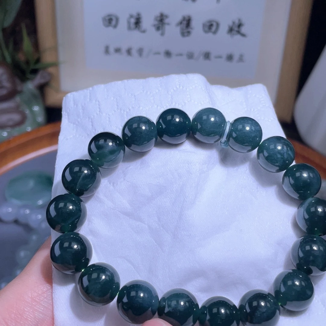 未镶嵌手链翡翠手串