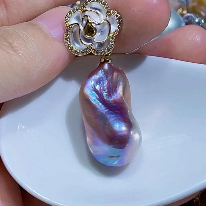 未镶嵌颈饰淡水珍珠