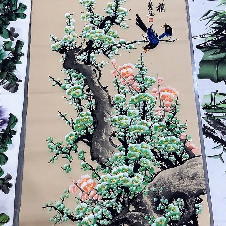 小周画廊的直播间
