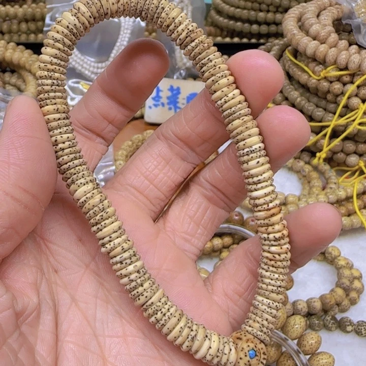 星月菩提吊坠8mm薄片马蹄