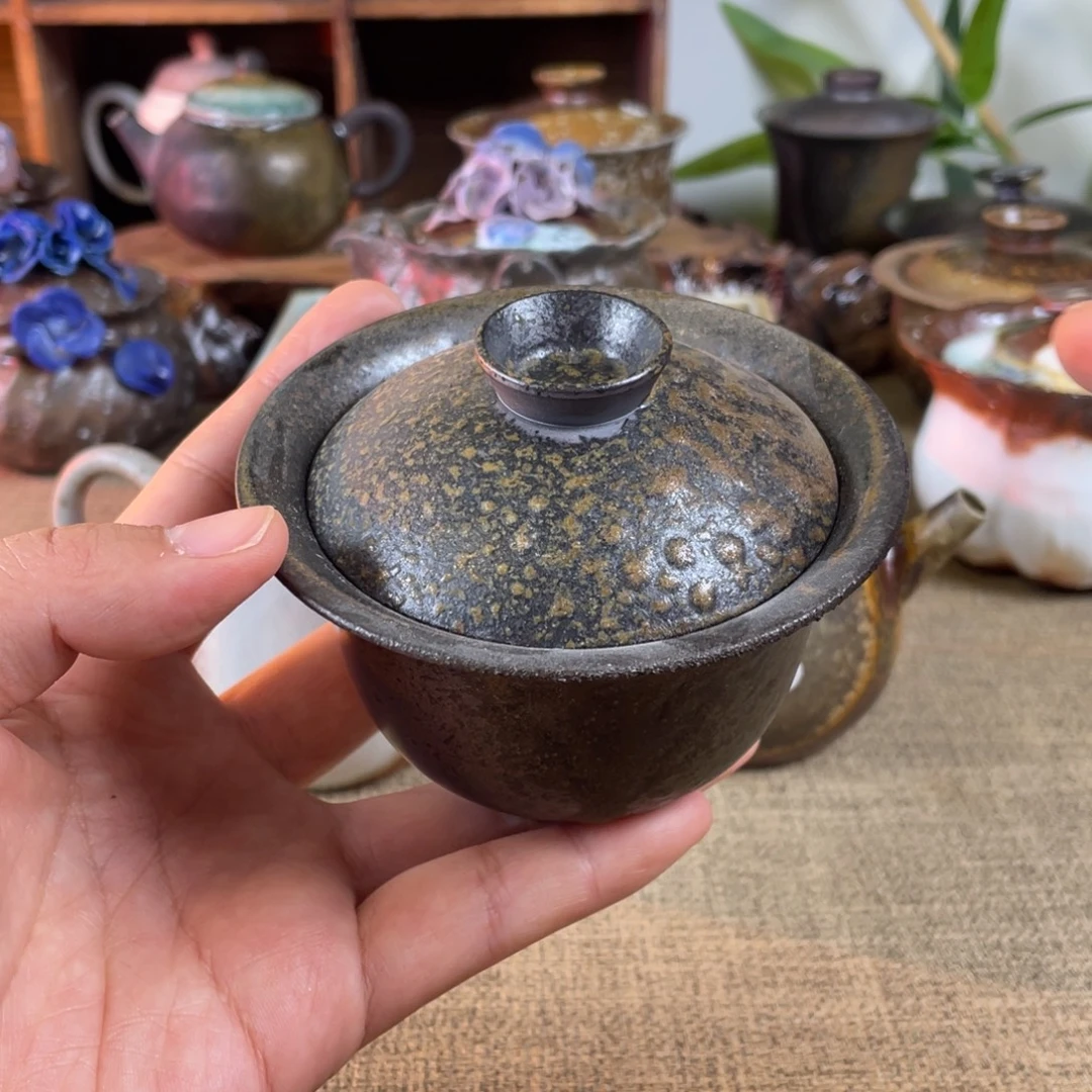 乌金盖碗。         福利