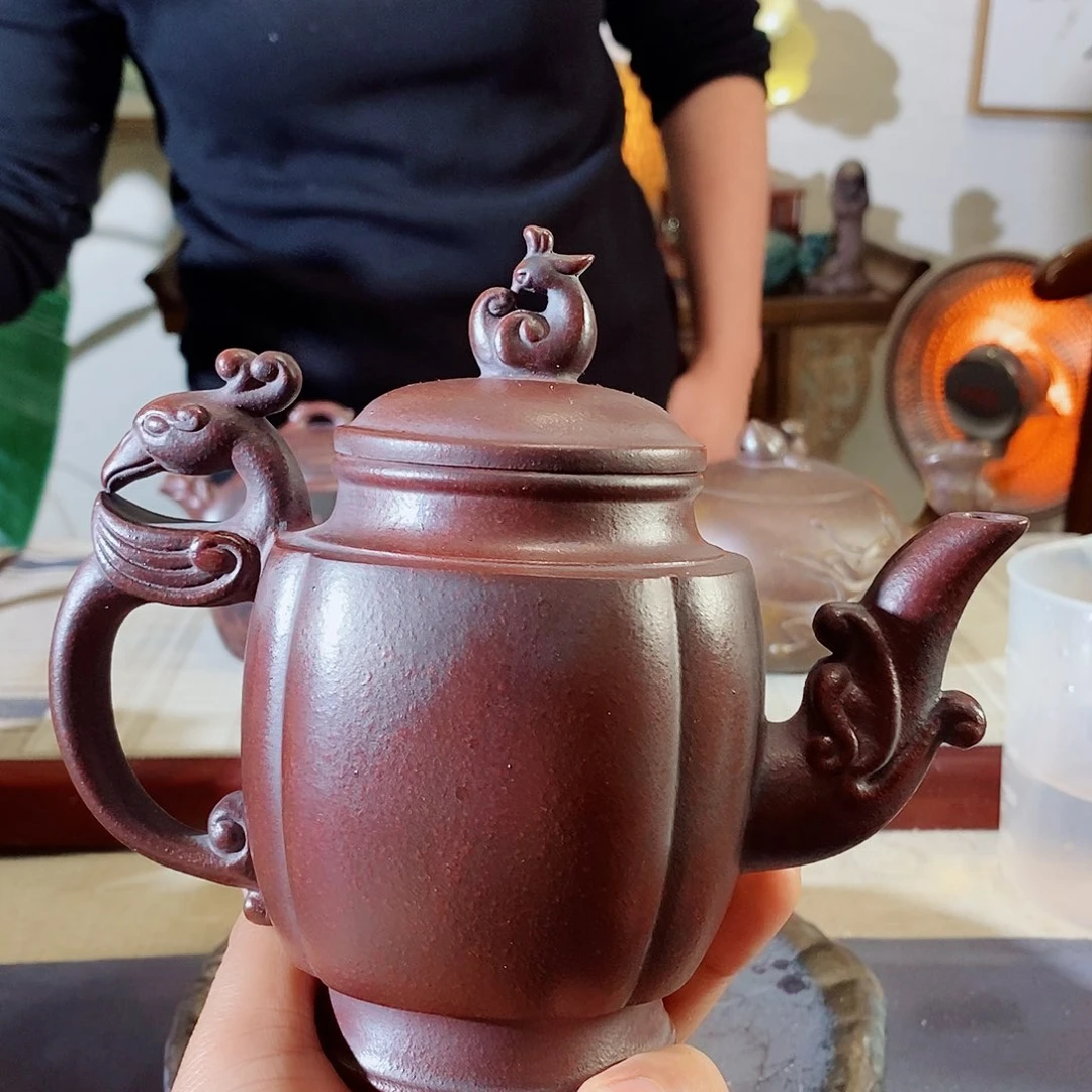 紫砂茶壶宜兴紫砂壶的小