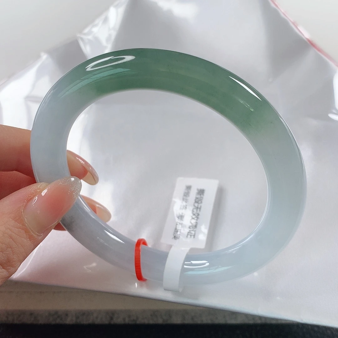 翡翠手镯未镶嵌 圆条①④⑥