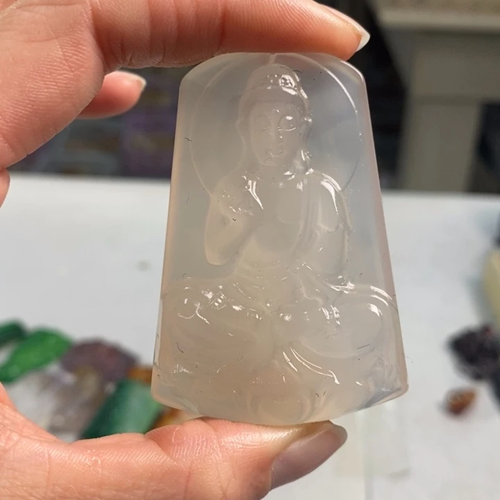 玛瑙/玉髓吊坠(不含链)未镶嵌