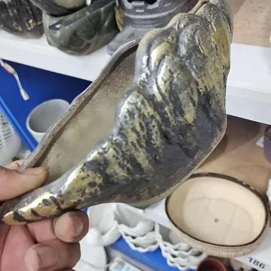 微瑕陶瓷盆12包邮