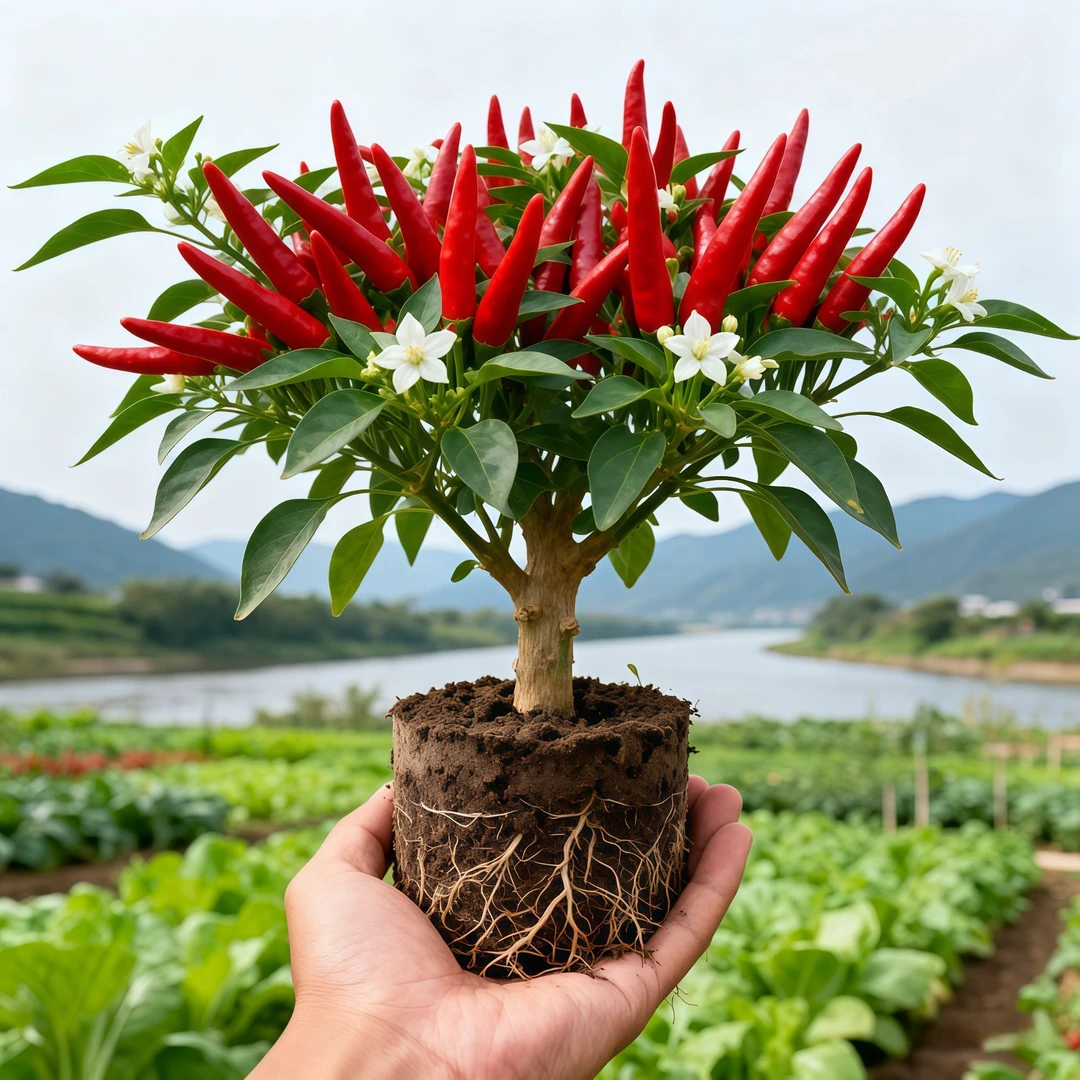 朝天椒小米椒辣椒苗四季绿植新手易成活带土发货蔬菜苗特辣螺丝椒