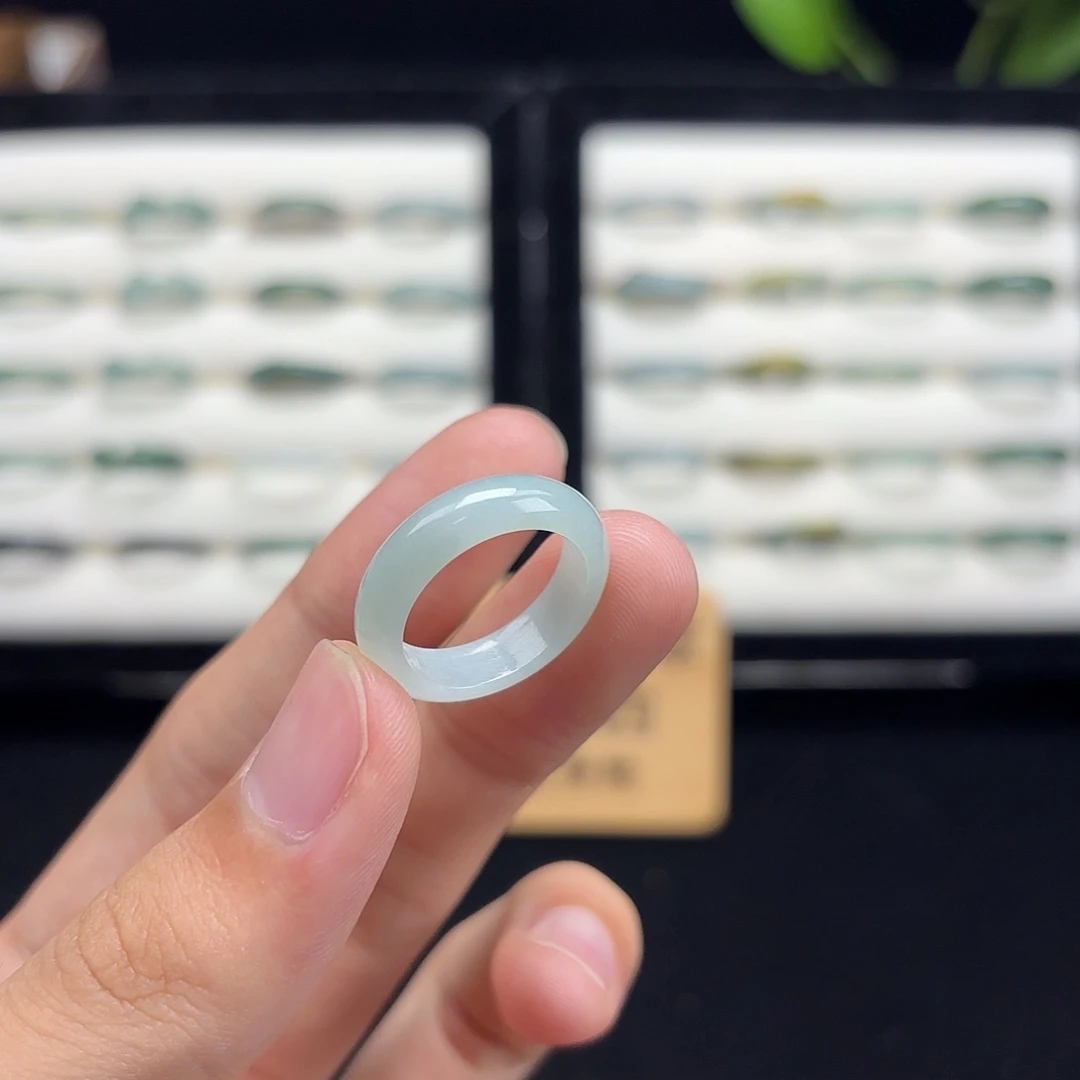 未镶嵌戒指翡翠16港12