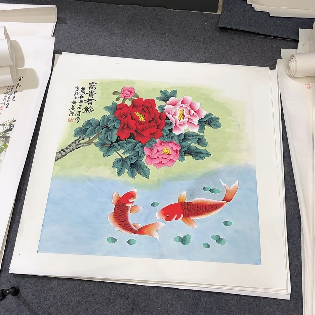 国画D国画作品单幅任发