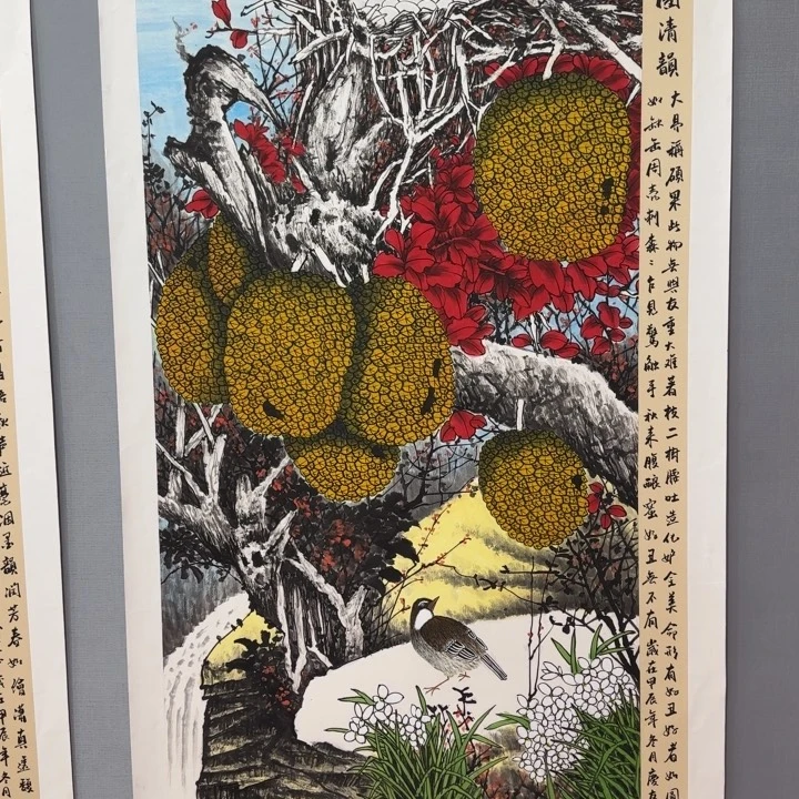 国画庆友精品作品