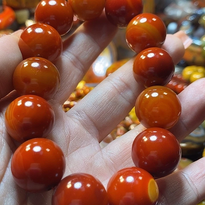 云***帆玛瑙/玉髓未镶嵌手链