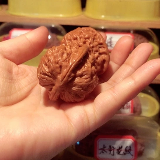 润***声文玩核桃把件霸王