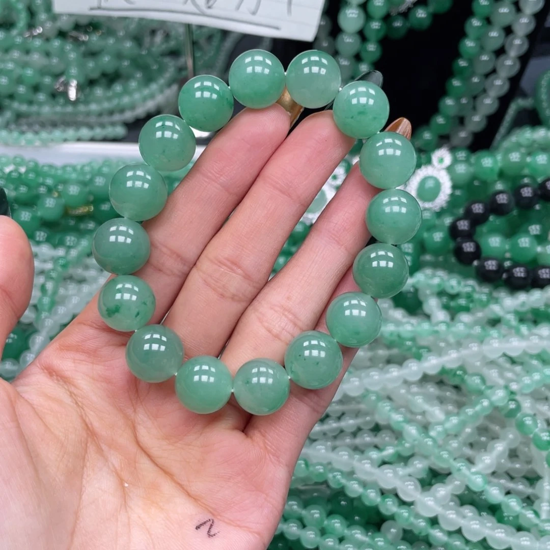 未镶嵌手链石英质玉（非洲翠）福利款