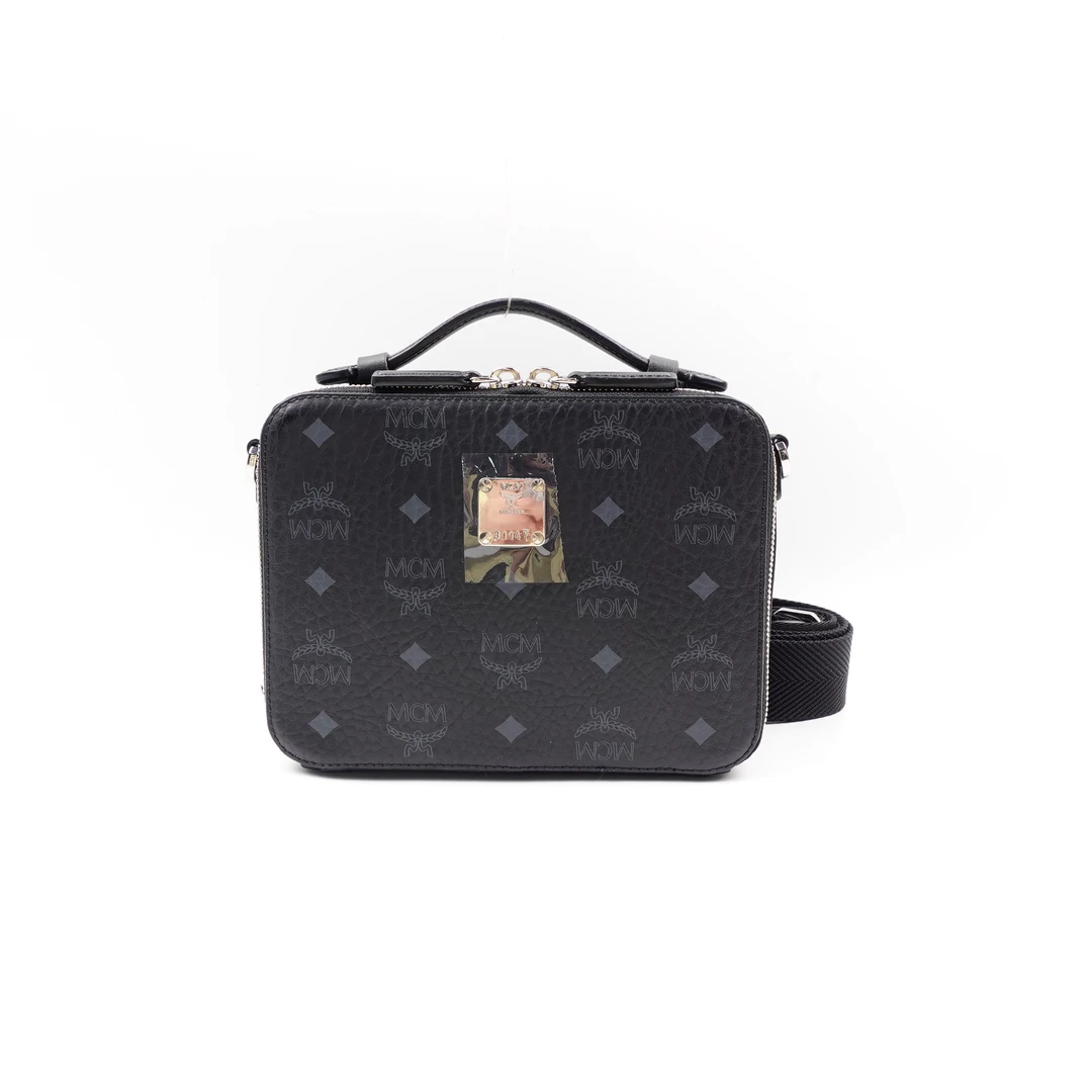95新 MCM mcm黑色手提斜挎包H_JMWXNWK00222