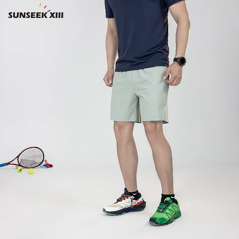 清凉一夏超轻速干！春夏男士户外运动休闲轻薄速干吸汗短裤25002