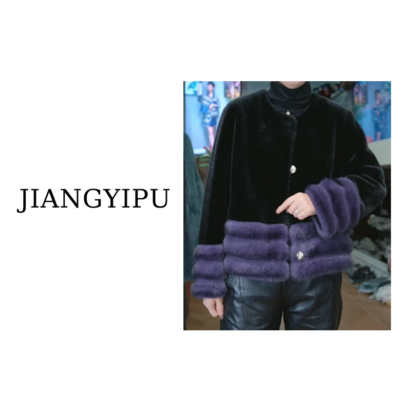 Jiangyipu&缘品味【紫】“轻奢高定设计款宽松休闲”女装BZ76229