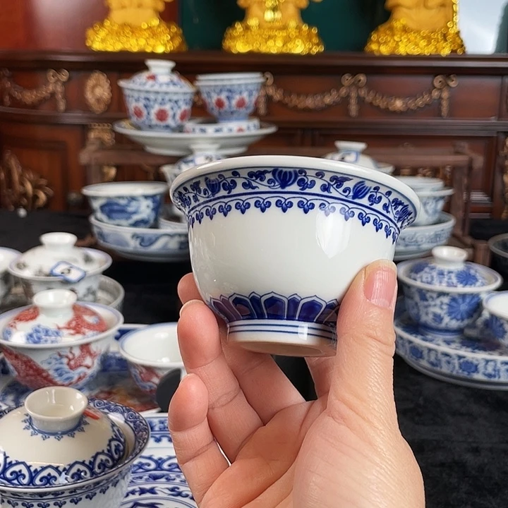 宝相花大压手景德镇