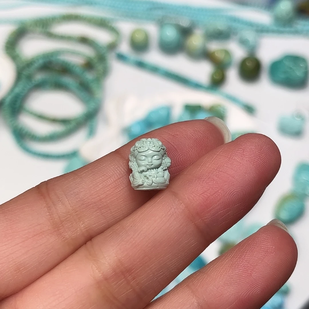 绿松石未镶嵌配饰