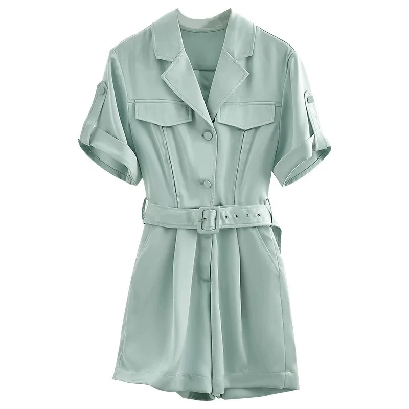 冰蓝明星同款气质连体裤A2-220324