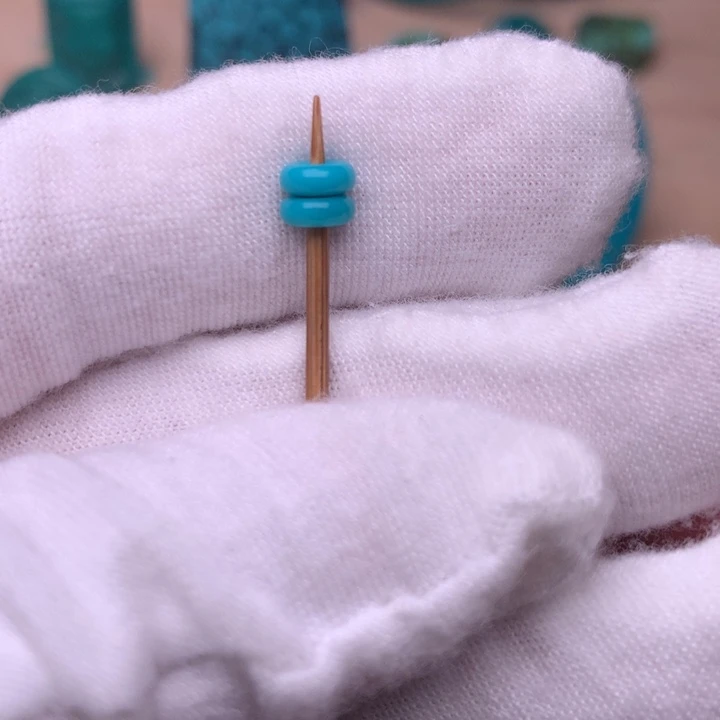 绿松石面包圈5.0未镶嵌