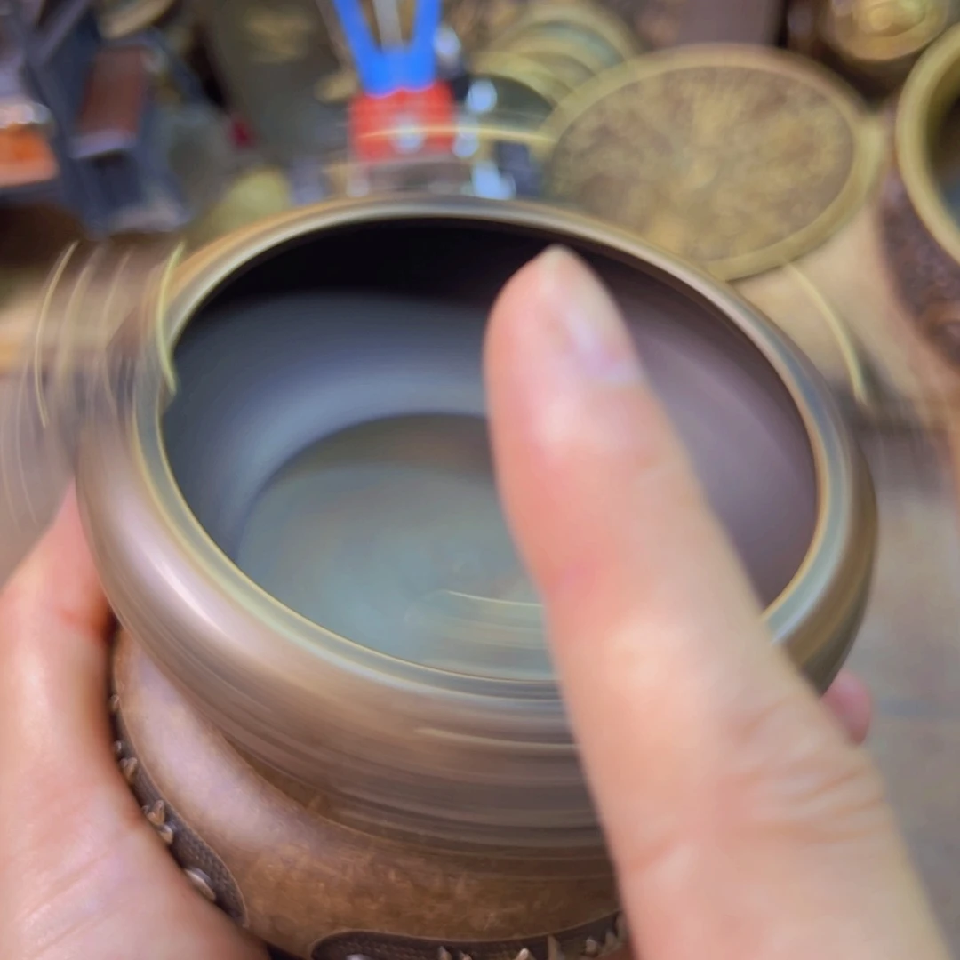 原矿风磨铜时来运转聚宝盆