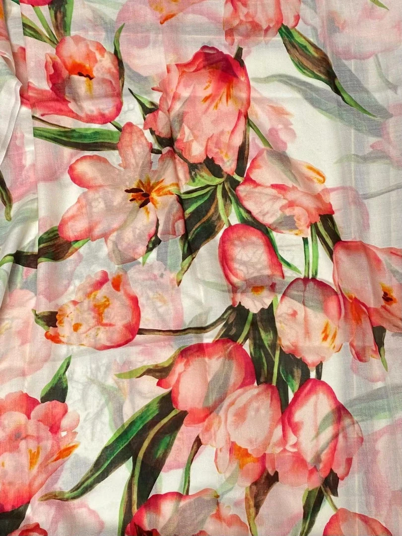 胭脂美人戒指绒羊绒长巾