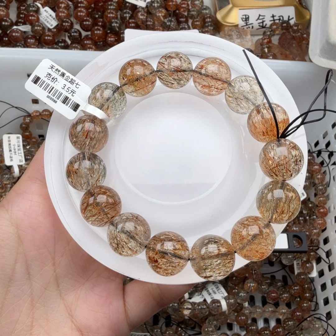 手链未镶嵌水晶黑金超七多样性发其一