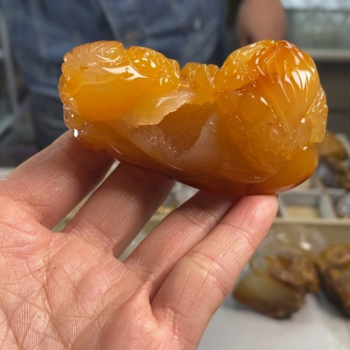 玛瑙/玉髓吊坠(不含链)未镶嵌