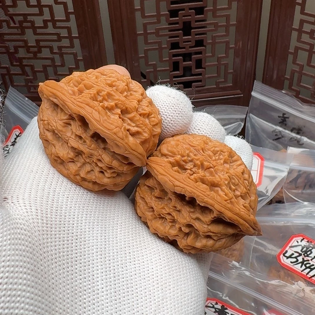 把件文玩核桃麦虎