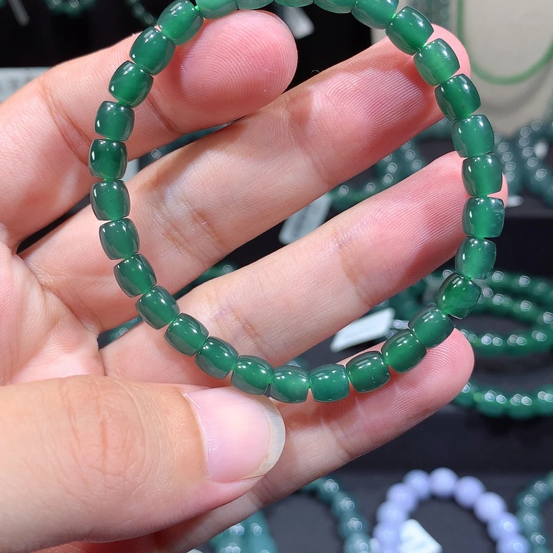 未镶嵌手链翡翠天然a货翡翠手串6