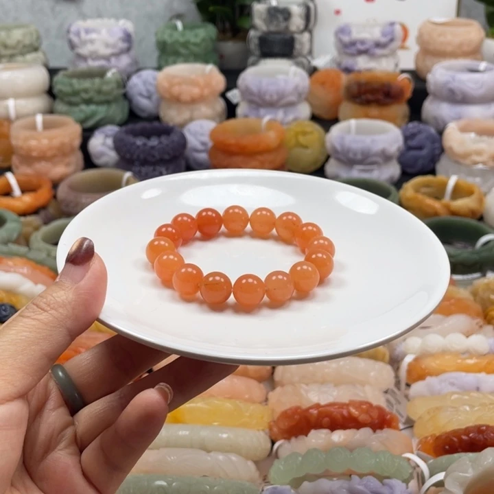 石英质玉未镶嵌手镯