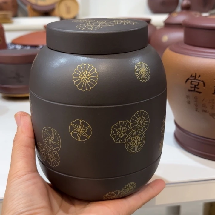 紫砂茶叶罐紫砂茶叶罐