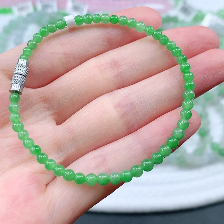 翡翠未镶嵌手链翡翠