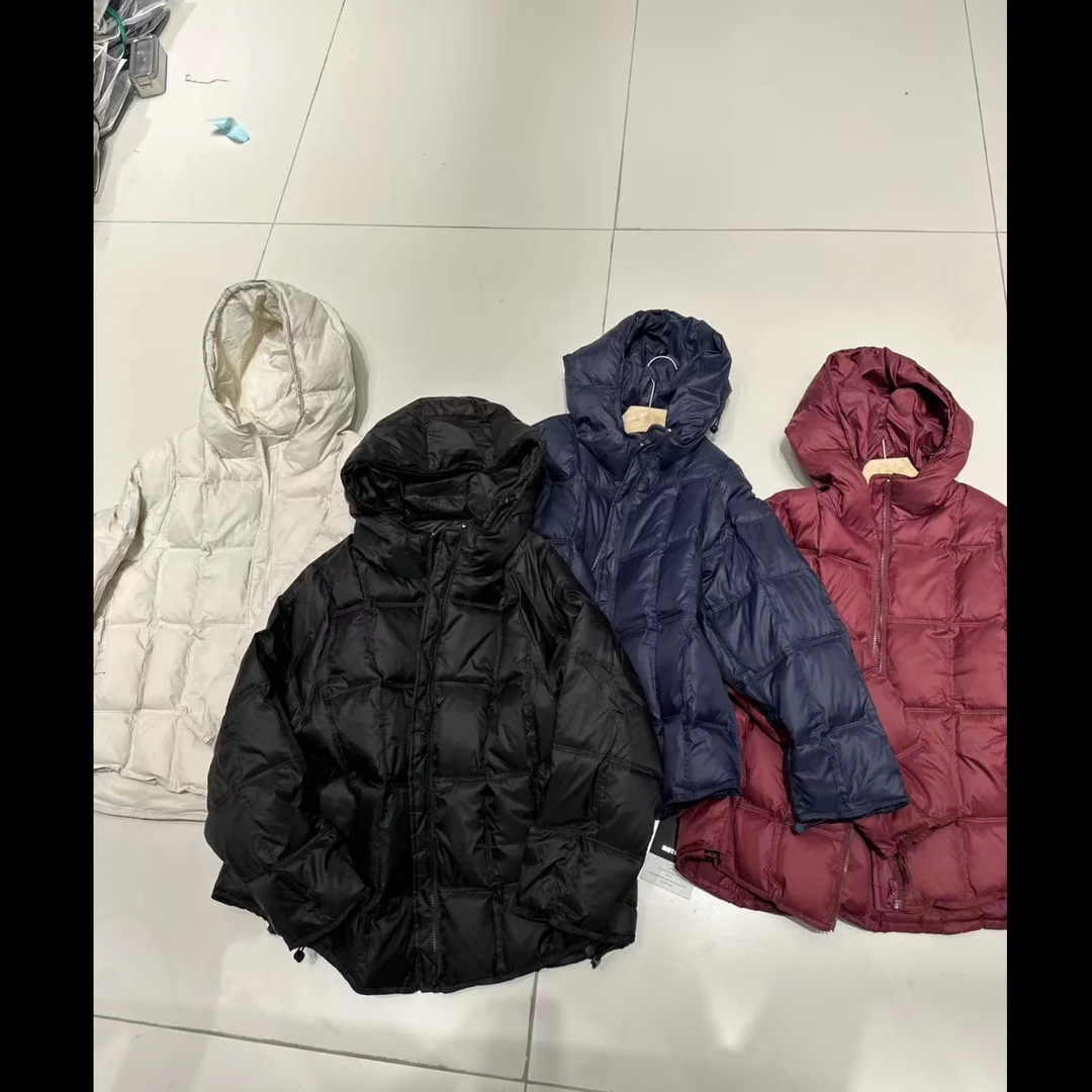 22.欧洲站时尚连帽棉服9618款衣长约68