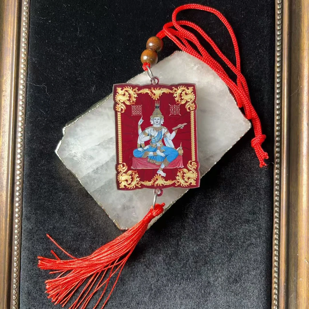 TG2056红色四面摆件